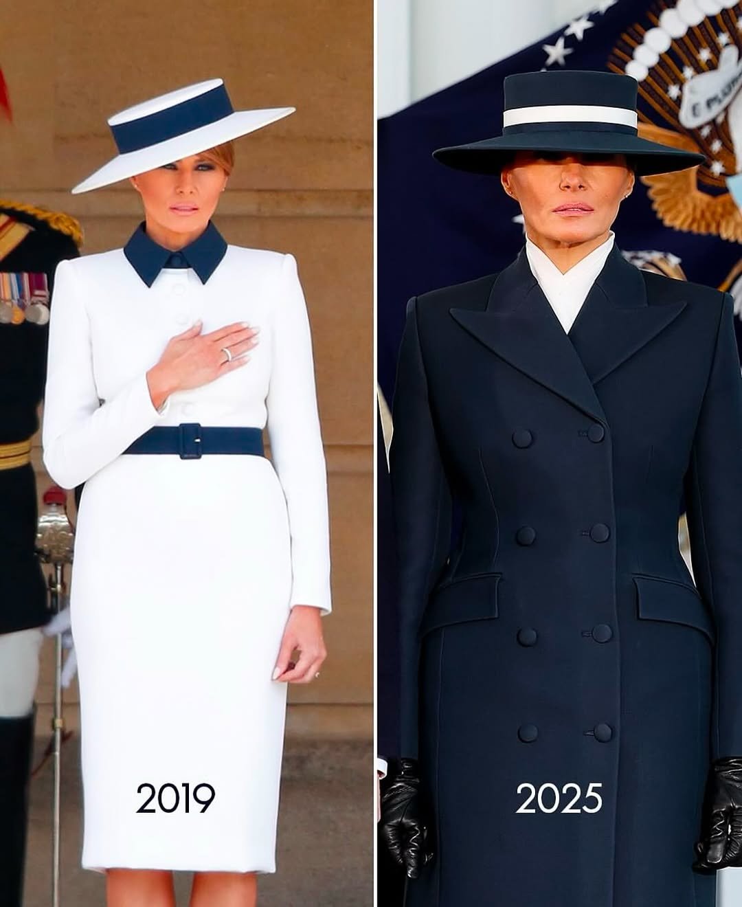 Eleganza Made in USA: I Look di Melania Trump alla Cerimonia di Insediamento