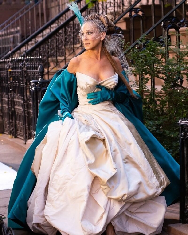 SARAH JEESICA PARKER e l'abito da sposa più iconico di sempre